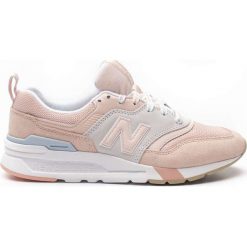 Fioletowe Wygodne Buty Sneakersy New Balance CW997HKC. Fioletowe sneakersy damskie Molly.pl, ze skóry. Za 369,00 zł.