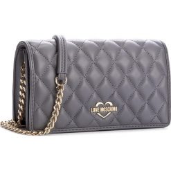 Torebki klasyczne damskie: Torebka LOVE MOSCHINO - JC4011PP15LB0001 Grigio