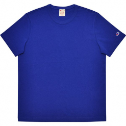 Koszulka Champion Crewneck T-Shirt (210971-BS025). Niebieskie t-shirty męskie marki Champion, m, z bawełny. Za 127,99 zł.