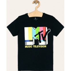 Name it - T-shirt dziecięcy 122-164 cm. Niebieskie t-shirty chłopięce Name it, z nadrukiem, z elastanu, bez rękawów. Za 69,90 zł.
