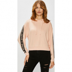 Tally Weijl - Bluza. Szare bluzy rozpinane damskie TALLY WEIJL, l, z bawełny, z kapturem. W wyprzedaży za 49,90 zł.