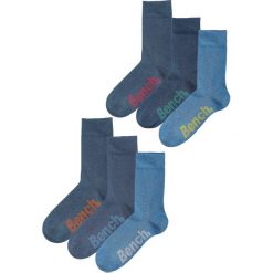 Skarpety Bench (6 par) bonprix 6x dżinsowy. Niebieskie skarpetki męskie marki bonprix. Za 38,94 zł.