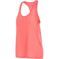 Topy damskie: Top treningowy damski TSDF006 – koral