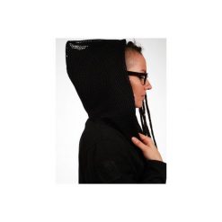 Bluza z kapturem z siatki Czarna. Czarne bluzy damskie marki Sthorm, s, bez wzorów, z bawełny, bez rękawów, z kapturem. Za 299,00 zł.