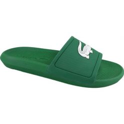 Zielone Klapki Lacoste Croco Slide 119 1 M 737CMA00181R7. Zielone klapki męskie INNA MARKA, bez wzorów, z gumy. W wyprzedaży za 199,00 zł.