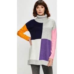 Trendyol - Sweter. Szare swetry damskie marki Trendyol, s, bez wzorów, z poliesteru, bez rękawów. Za 79,90 zł.