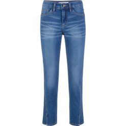 Dżinsy "multi-stretch" SKINNY bonprix niebieski. Niebieskie jeansy damskie bonprix, z jeansu. Za 49,99 zł.