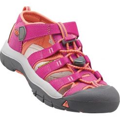 Keen Sandały Dziecięce Newport h2 Very Berry / Fusion Coral Kids (Rozmiar 30). Fioletowe sandały dziewczęce marki Keen, z paskami. W wyprzedaży za 181,00 zł.