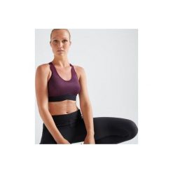Stanik fitness cardio 500. Różowe buty sportowe damskie DOMYOS, xs, bez wzorów, z elastanu, na fitness i siłownię. Za 59,99 zł.