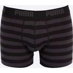 Puma - Bokserki (2-pack). Czarne bokserki męskie Puma, bez wzorów, z elastanu. W wyprzedaży za 69,90 zł.