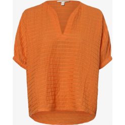 Esprit Casual - Bluzka damska, pomarańczowy. Pomarańczowe bluzki damskie Esprit Casual, w paski, casualowe, bez kołnierzyka, bez rękawów. Za 169,95 zł.