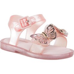 Sandały MELISSA - Mar Sandal Fly Bb 32746 Pink/Gold 50927. Różowe sandały dziewczęce Melissa, z tworzywa sztucznego, bez zapięcia. Za 239,00 zł.