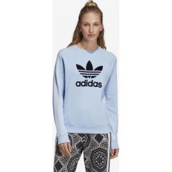 Adidas Originals Bluza Niebieski. Niebieskie bluzy damskie adidas Originals, s, z nadrukiem, z bawełny, bez rękawów, bez kaptura. Za 309,95 zł.