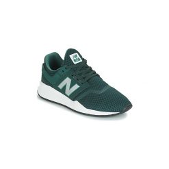 Buty New Balance MS247. Zielone trampki i tenisówki damskie New Balance, bez wzorów, bez zapięcia. Za 286,30 zł.