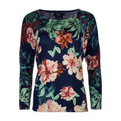 Desigual Bluzka Damska S Ciemny Niebieski. Niebieskie koszule damskie Desigual, na co dzień, s, bez wzorów, z materiału, bez kołnierzyka, bez rękawów. W wyprzedaży za 290,00 zł.