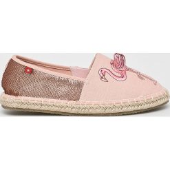 Big Star - Espadryle. Różowe espadryle damskie BIG STAR, bez wzorów, z gumy, bez obcasa, na obcasie. W wyprzedaży za 79,90 zł.