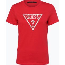 T-shirty damskie: Guess Jeans – T-shirt damski, czerwony
