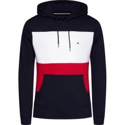 Bluza TOMMY HILFIGER Colorblock Hoody MW0MW12871. Niebieskie bluzy męskie TOMMY HILFIGER, xxl, bez wzorów, z bawełny, bez kołnierzyka, bez rękawów, bez kaptura. Za 539,00 zł.