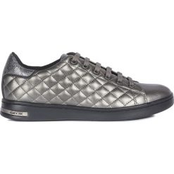 Geox Jaysen Tenisówki Srebrny. Szare trampki i tenisówki damskie Geox, bez wzorów, ze skóry, bez zapięcia. Za 462,95 zł.