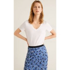 Mango - Top Chalapi. Czarne bluzki damskie marki Mango, s, z bawełny. Za 29,90 zł.