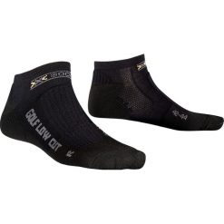 Skarpety X-SOCKS GOLF LOW CUT. Czarne skarpetki damskie X SOCKS, bez wzorów. W wyprzedaży za 56,00 zł.