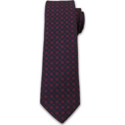 Stylowy Krawat Męski, MOTYW FLORYSTYCZNY - 6,7 cm - Chatier, Kolorowy KRCH0991. Niebieskie krawaty męskie Chattier, bez wzorów, z tkaniny, eleganckie. Za 39,00 zł.