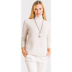 SWETER GETTO Max Mara Weekend. Brązowe swetry damskie Weekend Max Mara, xs, bez wzorów, z kaszmiru, bez rękawów, bez kaptura. Za 1133,40 zł.