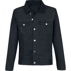 Forplay Klett Jeansjacke Kurtka jeansowa czarny. Czarne kurtki męskie bomber Forplay, xl, z aplikacjami, z denimu. Za 164,90 zł.