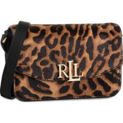 Torebka LAUREN RALPH LAUREN - Madison 431764327001 Brown Mu. Pomarańczowe listonoszki damskie Lauren Ralph Lauren, bez wzorów, ze skóry, bez dodatków. Za 1119,00 zł.