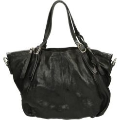 Torba - 200345 NERO. Szare torebki klasyczne damskie marki Venezia, ze skóry. Za 749,00 zł.