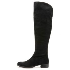 Geox Kozaki Damskie Donna Meldi Stivali 37 Czarny. Czarne kozaki damskie Geox, bez obcasa, bez zapięcia. W wyprzedaży za 531,00 zł.
