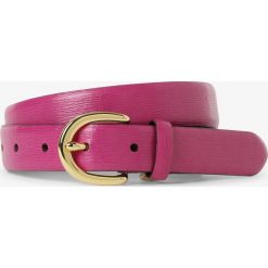 Lauren Ralph Lauren - Damski pasek skórzany, lila. Paski damskie Lauren Ralph Lauren, w paski. Za 229,95 zł.
