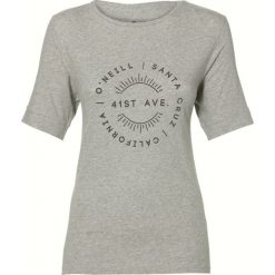 O'Neill Essentials Koszulka Szary. Szare koszulki damskie O'Neill, xs, z haftami, z bawełny, bez kołnierzyka. Za 119,95 zł.