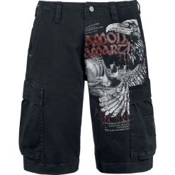 Spodenki i szorty męskie: Amon Amarth Raven Bojówki – Cargo czarny