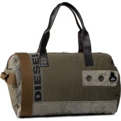 Torba DIESEL - D-Tishbag Travel Bag X07353 PR555 T7229. Zielone torby podróżne Diesel, bez wzorów, z materiału. Za 1329,00 zł.