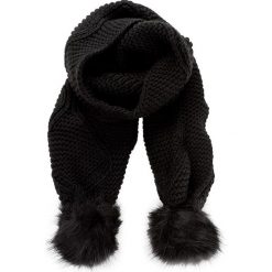 Szaliki damskie: Szal GUESS – Not Coordinated Wool AW6800 WOL03 BLA