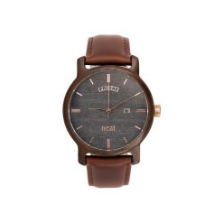 Drewniany zegarek męski Knight 43mm N082. Szare zegarki męskie marki Neatbrand. Za 799,00 zł.
