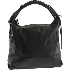 Torebki klasyczne damskie: Skórzana torebka w kolorze czarnym – 35 x 32 x 10 cm