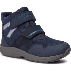 Śniegowce GEOX - Y Kuray B Abx A J94AHB 0CE11 C4226 D Navy/Royal. Niebieskie śniegowce chłopięce Geox, bez zapięcia. W wyprzedaży za 259,00 zł.