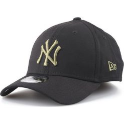New Era New York Yankees Czapka z daszkiem Czarny. Czarne czapki męskie New Era, z haftami, z elastanu. Za 119,95 zł.