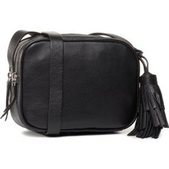 Torebka CLARKS - Topsham Mila 261479530 Black. Czarne listonoszki damskie Clarks, bez wzorów, ze skóry, bez dodatków. Za 349,00 zł.