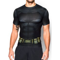 Koszulki sportowe męskie: Under Armour Koszulka treningowa Under Armour Batman Suit SS 1273690 040 1273690 040 szary M – 1273690 040