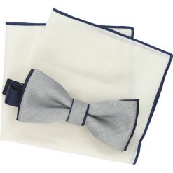 Mucha special szary classic 204. Szare muszki męskie Recman, bez wzorów. Za 49,00 zł.