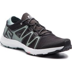 Buty SALOMON - Crossamphibian Swift 2 407473 27 V0 Black/Lead/White. Czarne buty sportowe męskie Salomon, ze skóry ekologicznej, bez zapięcia, do biegania. Za 379,00 zł.