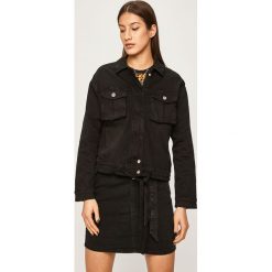 Answear - Kurtka. Zielone kurtki damskie ANSWEAR, s, bez wzorów, z elastanu, krótkie. W wyprzedaży za 69,90 zł.