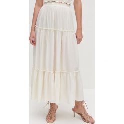Spódnica maxi w stylu boho - Kremowy. Białe spódniczki damskie Reserved, bez wzorów, boho, maxi. W wyprzedaży za 69,99 zł.