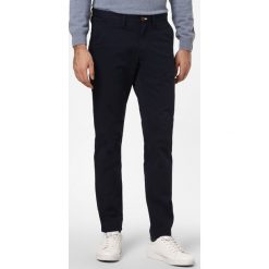 Gant - Chinosy męskie, niebieski. Niebieskie spodnie męskie GANT, m, z bawełny, biznesowe. Za 449,95 zł.