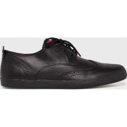 Camper - Buty. Czarne buty sportowe męskie marki Camper, ze skóry, na sznurówki. W wyprzedaży za 359,90 zł.