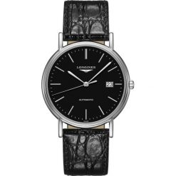 LONGINES Présence L4.921.4.52.2. Szare zegarki męskie LONGINES, ze stali. Za 4820,00 zł.