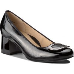 Półbuty ARA - 12-35548 Schwarz. Czarne półbuty damskie lakierowane marki ara, z lakierowanej skóry, eleganckie, na obcasie. W wyprzedaży za 279,00 zł.